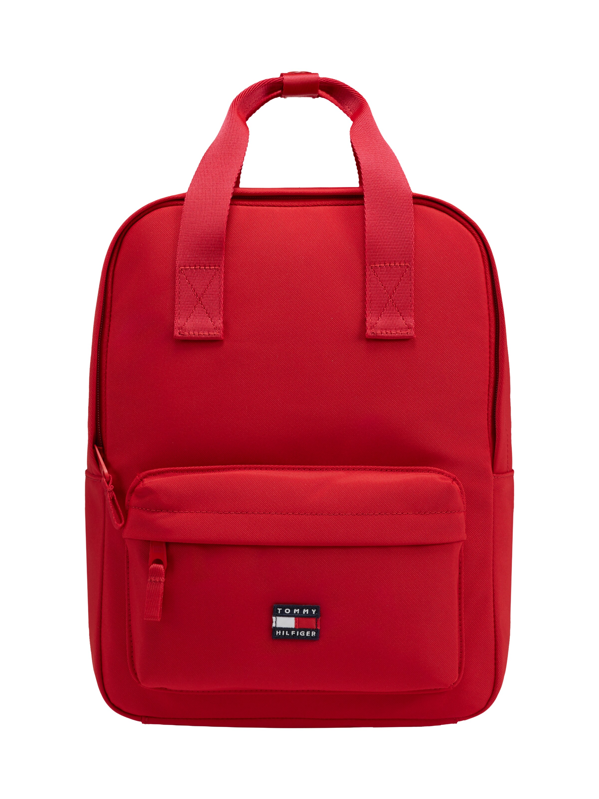 TOMMY HILFIGER Batoh 'Heritage' – červená: přední strana