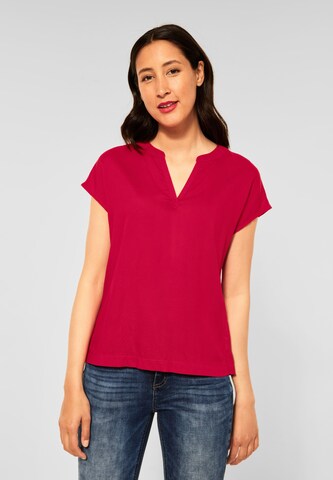 STREET ONE Blouse in Red: front