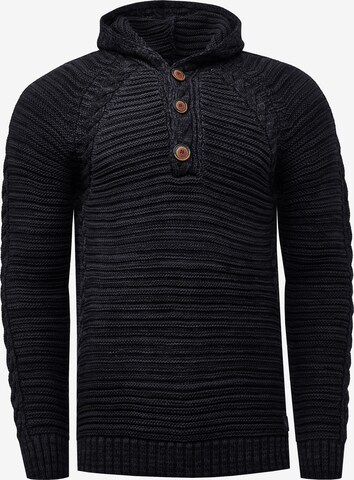 Rusty Neal Sweater in Black: front