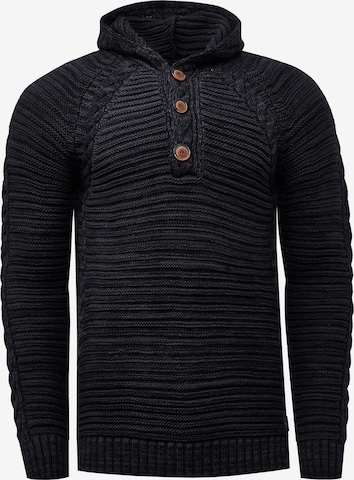 Rusty Neal Pullover in Schwarz: predná strana