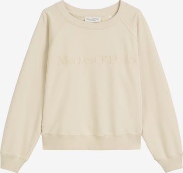 Marc O'Polo Sweatshirt in Beige: Vorderseite