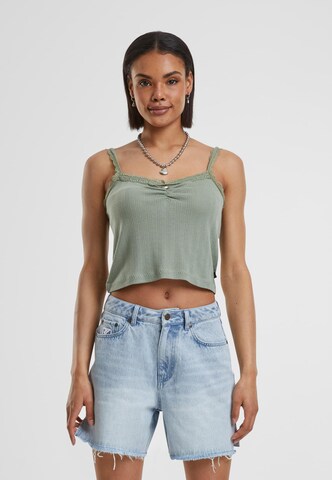 Karl Kani Top in Groen: voorkant