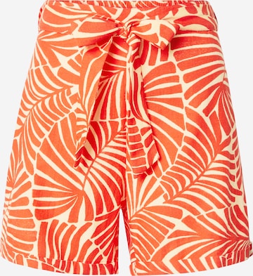 ONLY Normalny krój Spodnie 'CALLIE' w kolorze pomarańczowy: przód