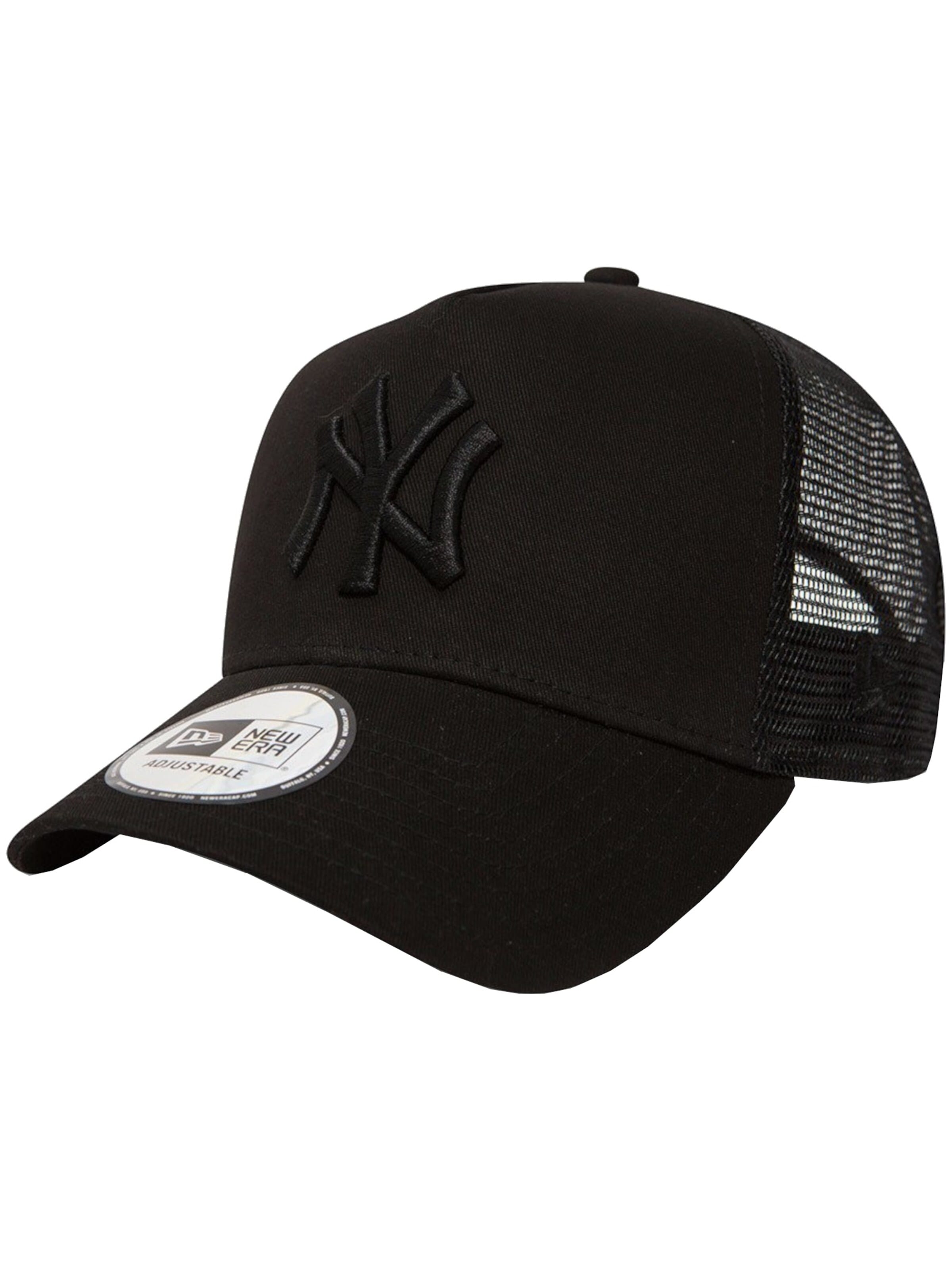 Casquette 'New Era Clean Trucker New York Yankees MLB Cap' NEW ERA en noir : devant