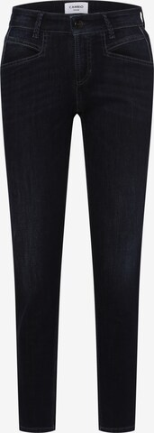 Cambio Skinny Jeans 'Pina' in Blauw: voorkant