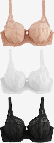 Next T-Shirt Rintaliivi värissä beige: etupuoli