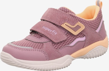 Sneaker 'STORM' de la SUPERFIT pe mov: față