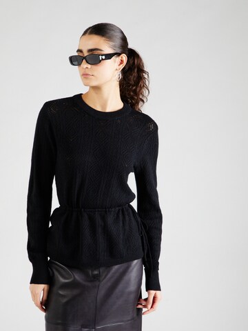 OBJECT Sweater 'HAVANA' in Black: front