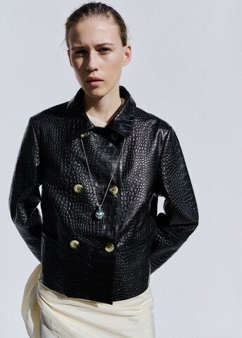 MANGO Between-Season Jacket 'Stela' in Black: front