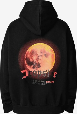 Dropsize Μπλούζα φούτερ 'Moon V2' σε μαύρο