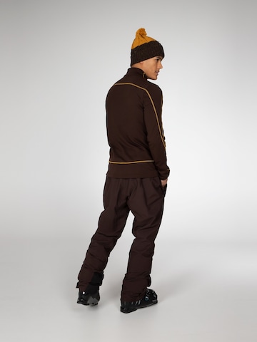 PROTEST Sportsweatshirt 'HUMANS' in Braun