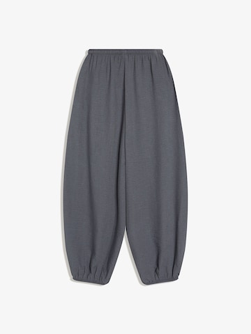 Bershka Tapered Pants in Grey