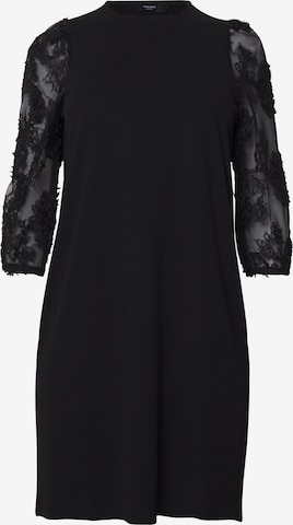 juoda Vero Moda Curve Suknelė 'EMMALY': priekis