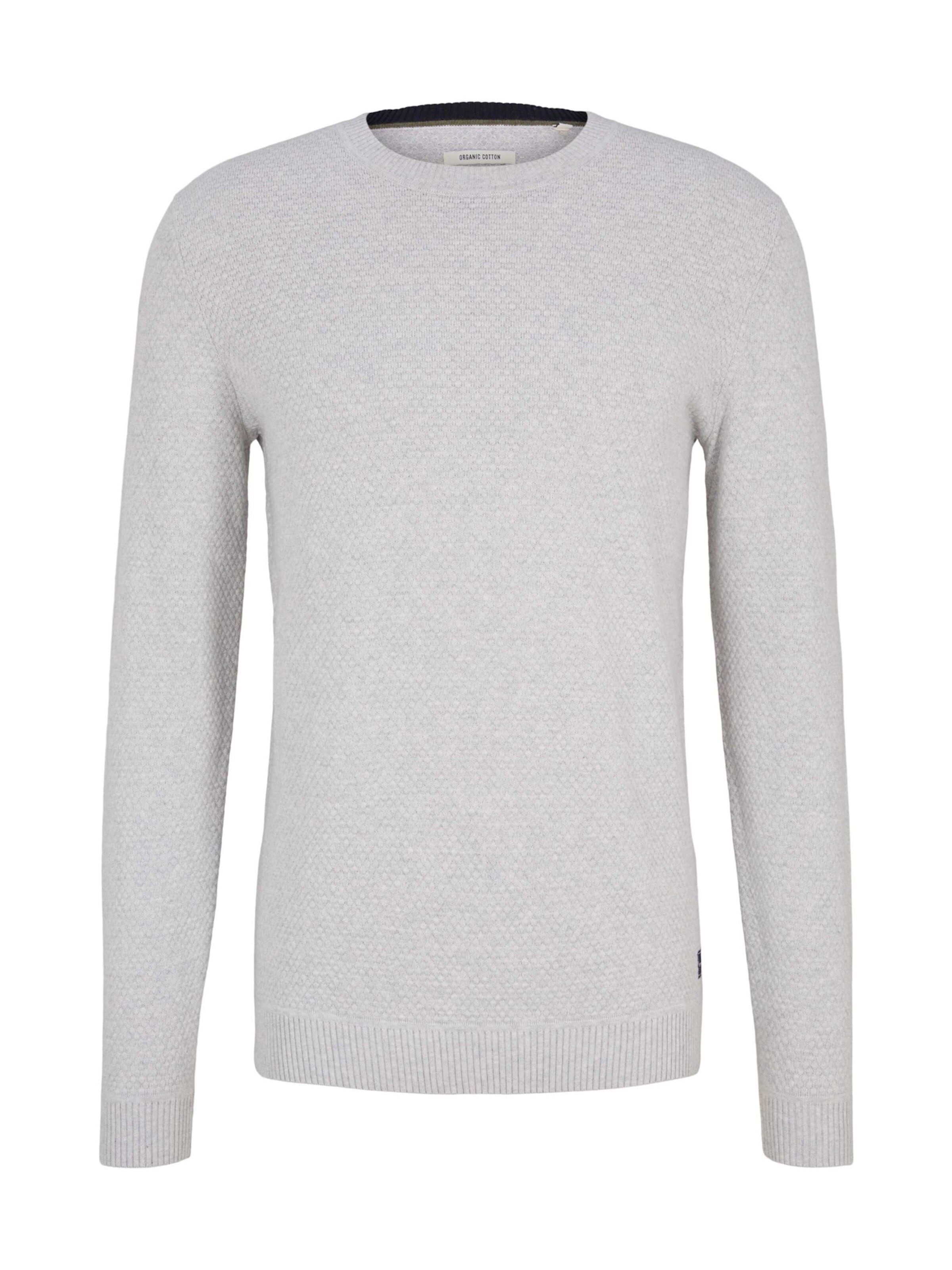 TOM TAILOR Pullover in Grau: Vorderseite