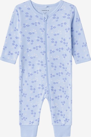 NAME IT Pajamas in Blue / Pastel blue / White, Item view