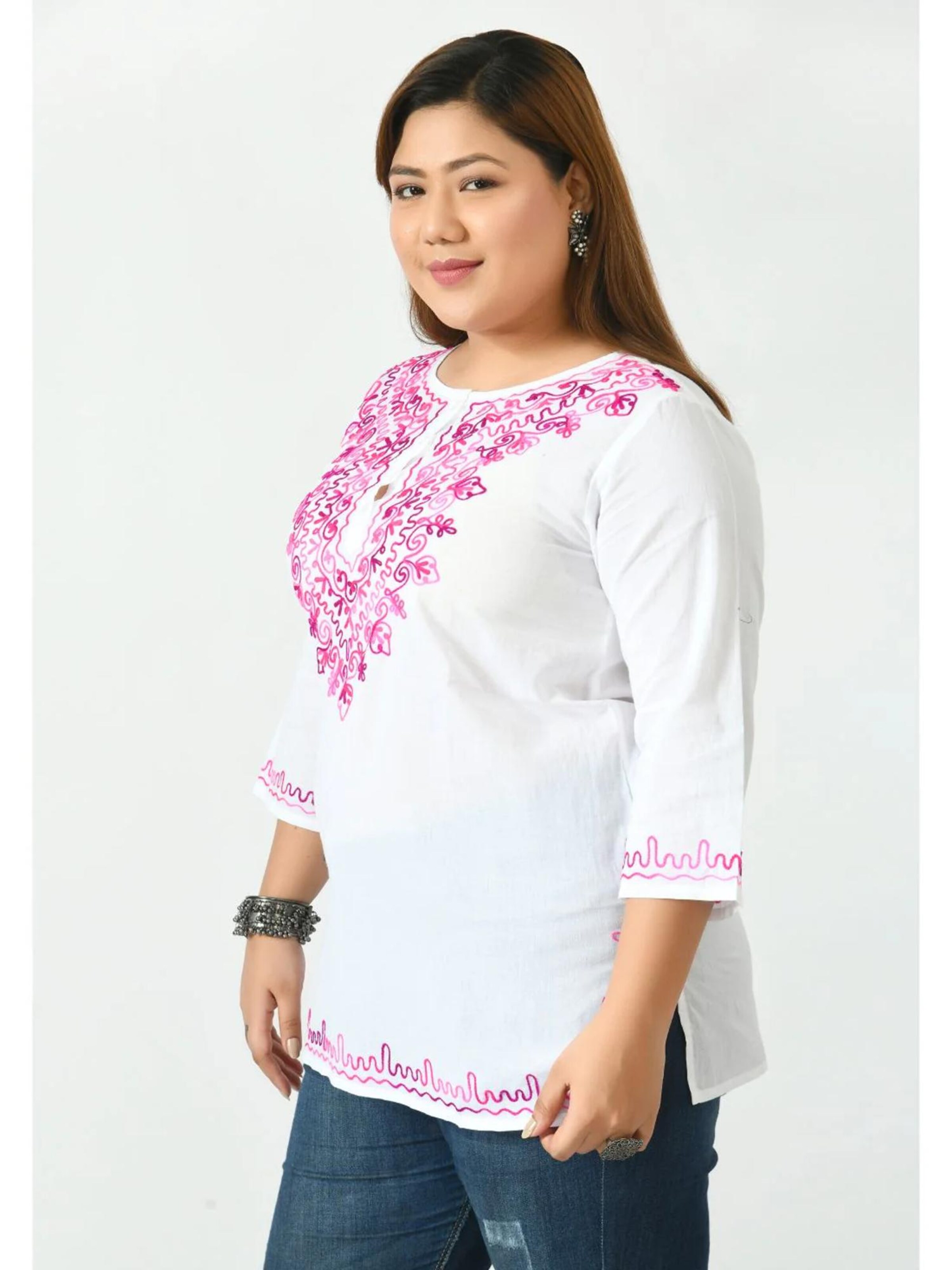 PfauGermany Oversized Shirt 'Regular' in White