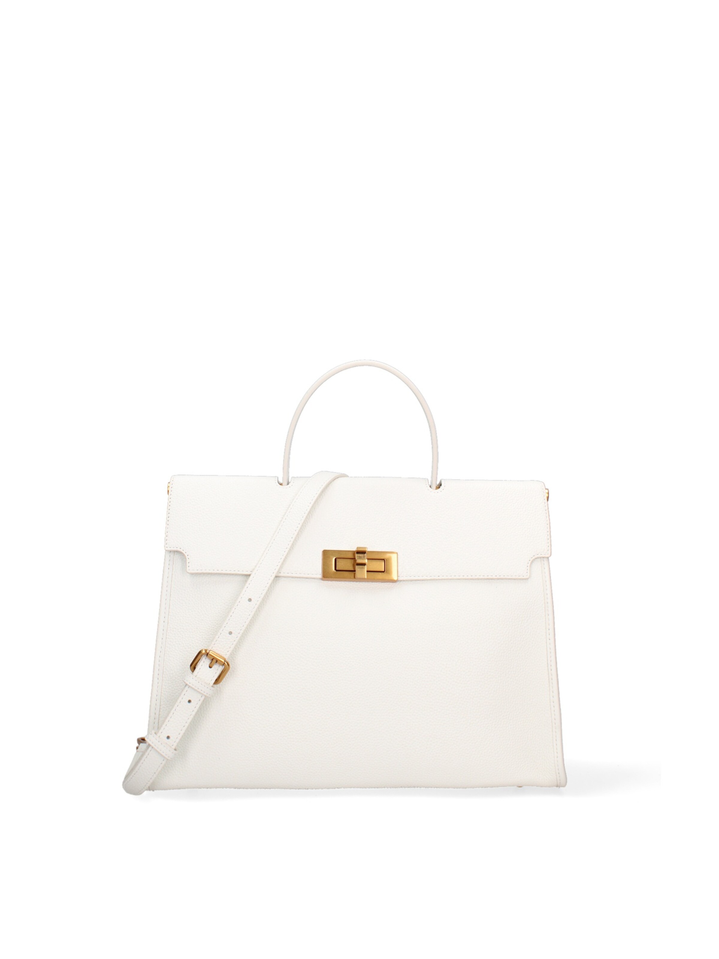 Gave Lux Handtasche in Weiß: Vorderseite