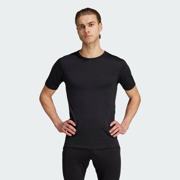 T-Shirt fonctionnel 'Xperior' ADIDAS TERREX en noir : devant