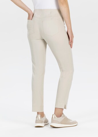 STEHMANN Slimfit Hose in Weiß