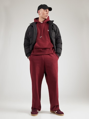 Calvin Klein Jeans Sweatshirt in Rood