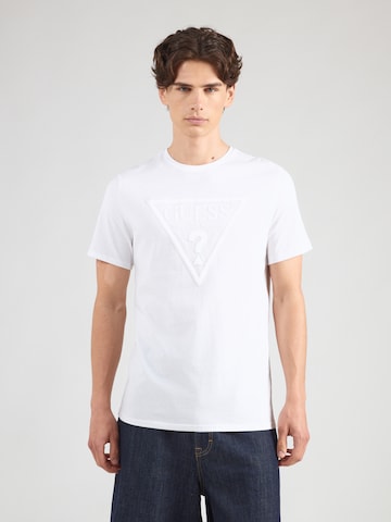 balts GUESS T-Krekls: no priekšpuses