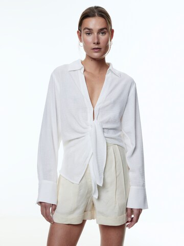 Camicia da donna 'Rosina' di EDITED in bianco: frontale