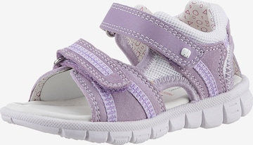 ELEFANTEN Sandals in Purple: front