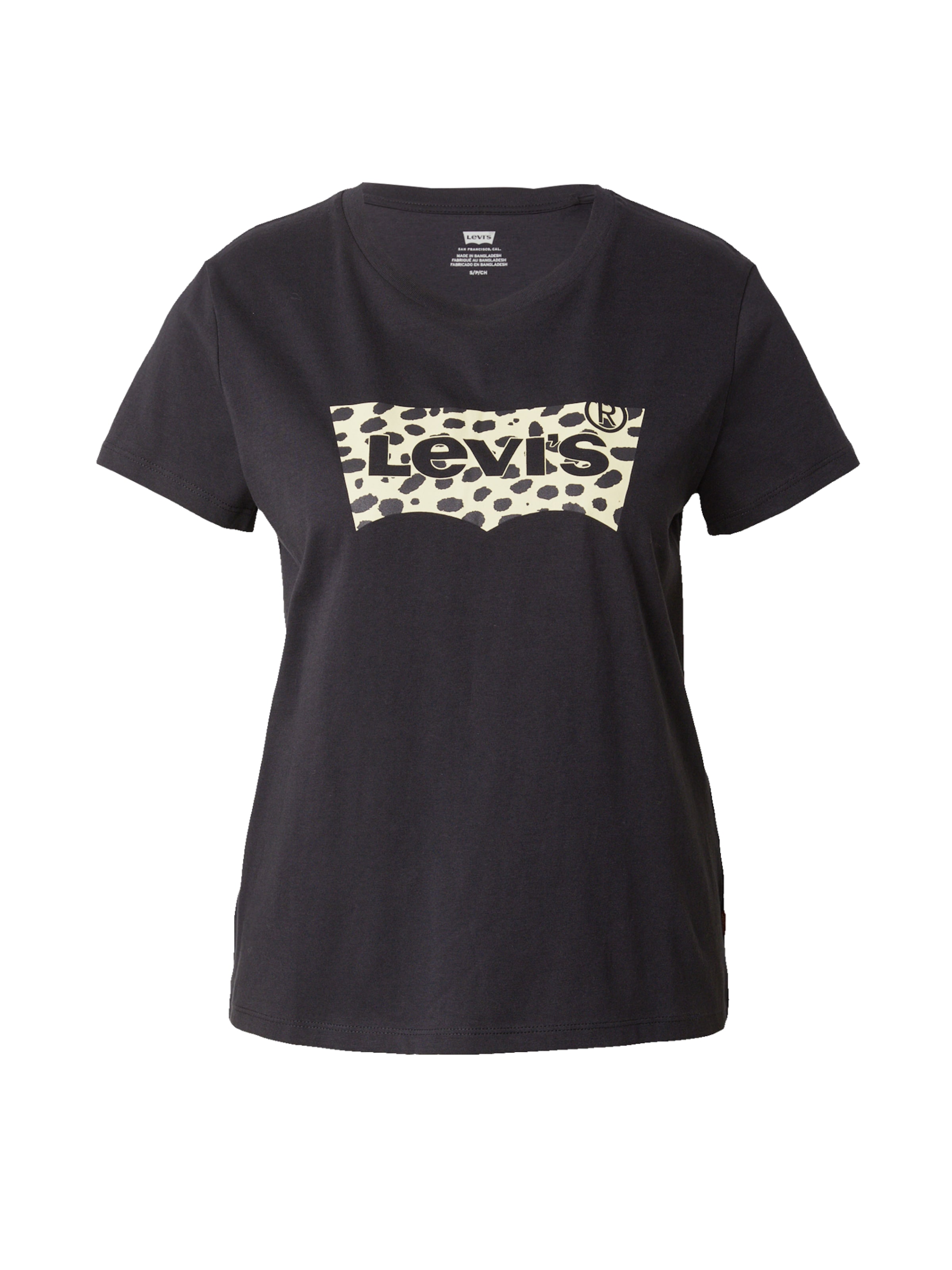T-shirt 'The Perfect Tee' LEVI'S ® en noir : devant