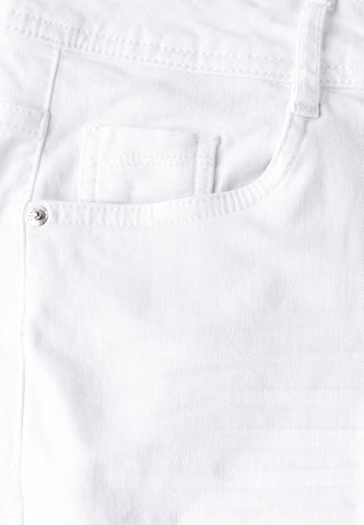 CECIL Loosefit Jeans in Weiß