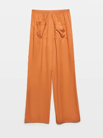 Wide Leg Pantalon 'Hose' Dilvin en orange