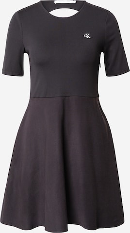 Calvin Klein Jeans Dress in Black: front