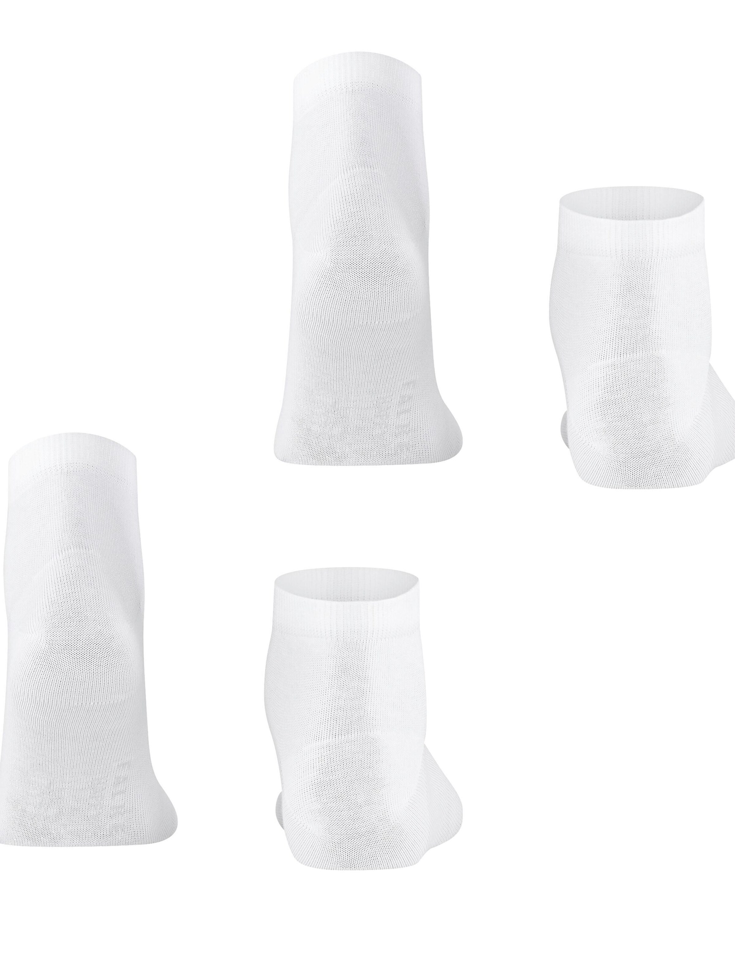 FALKE Socks 'Happy 2-Pack' in White