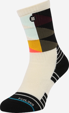 Stance Sportovní ponožky – bílá: přední strana
