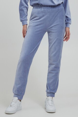 b.young Regular Trousers 'PATINA' in Blue: front