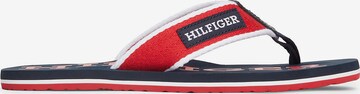 TOMMY HILFIGER Teenslippers in Rood