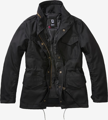 Brandit Between-Season Jacket in Black: front