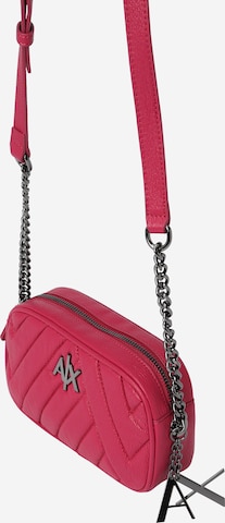 Sac à bandoulière ARMANI EXCHANGE en rose : devant