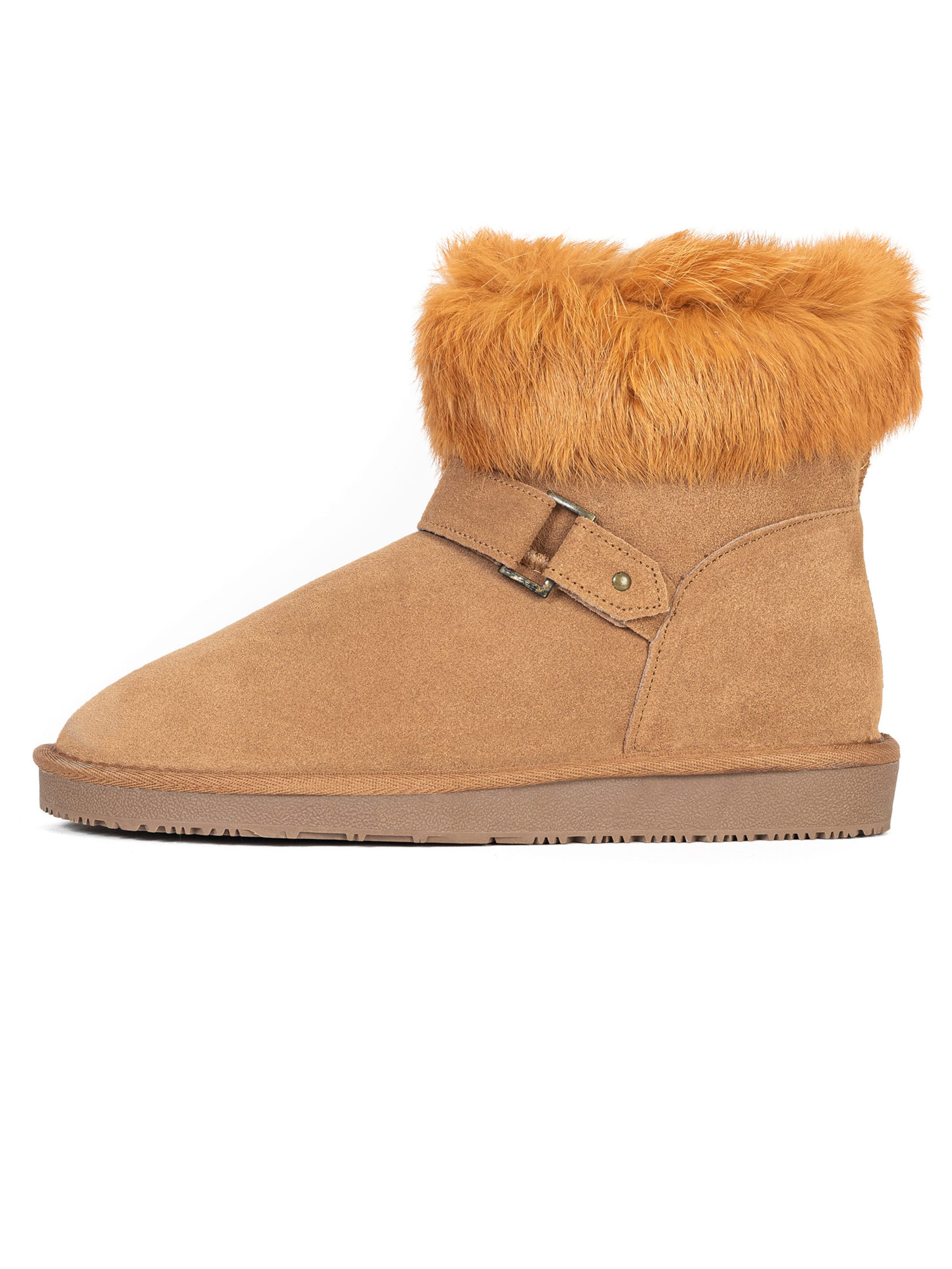 Gooce - Botas de nieve 'Kiska' en beige: frente