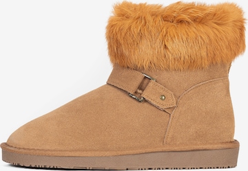 Gooce Snowboots 'Kiska' i beige: forside