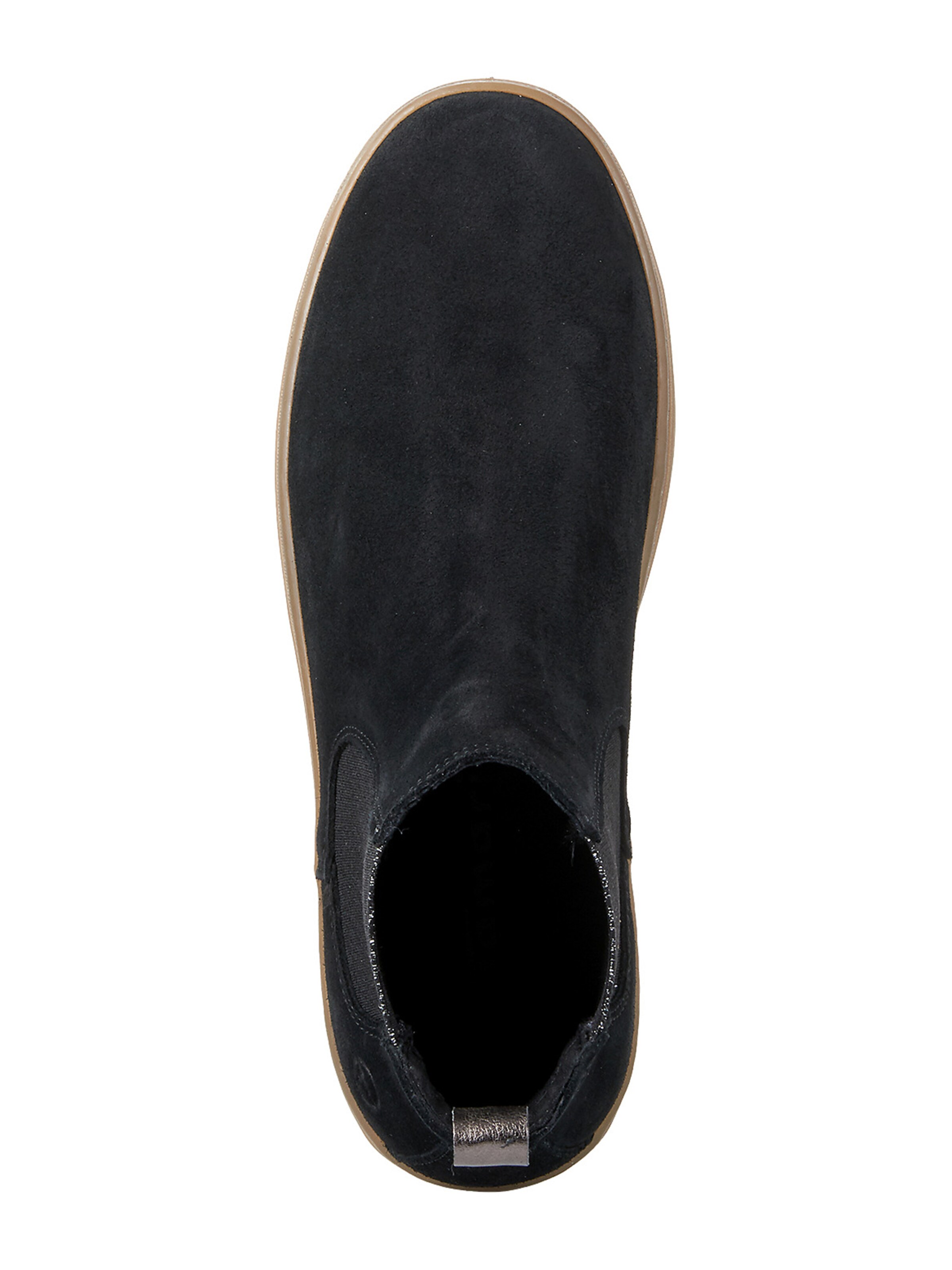 Tamaris Chelsea boots in Zwart