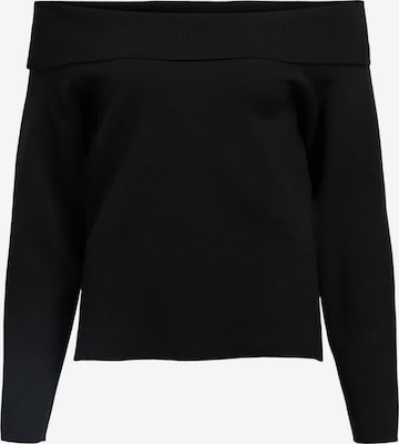 juoda OBJECT Megztinis 'OBJREYNARD': priekis