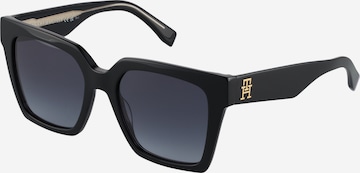TOMMY HILFIGER Sunglasses in Black: front
