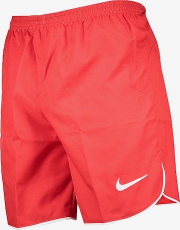 NIKE Workout Pants in Red: front