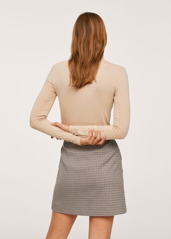 MANGO Skirt 'Charlott' in Brown