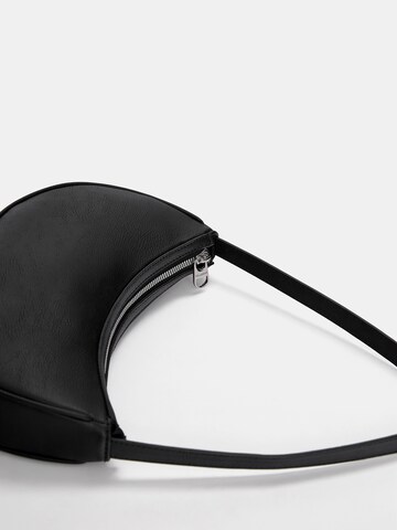 Sac bandoulière Pull&Bear en noir