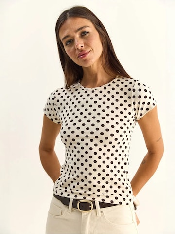 Bianco Lucci - Camisa em branco: frente