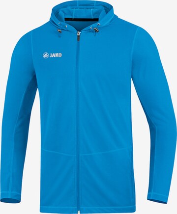 JAKO Athletic Jacket in Blue: front