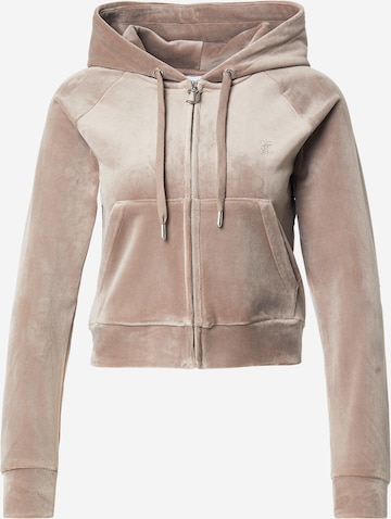 Veste de survêtement 'MADISON' Juicy Couture en gris : devant