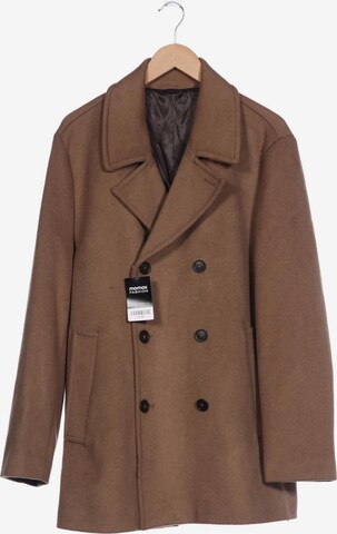 MANGO Jacket & Coat in XL in Beige: front