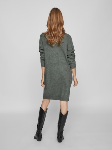 VILA Knitted dress 'Glacy' in Green